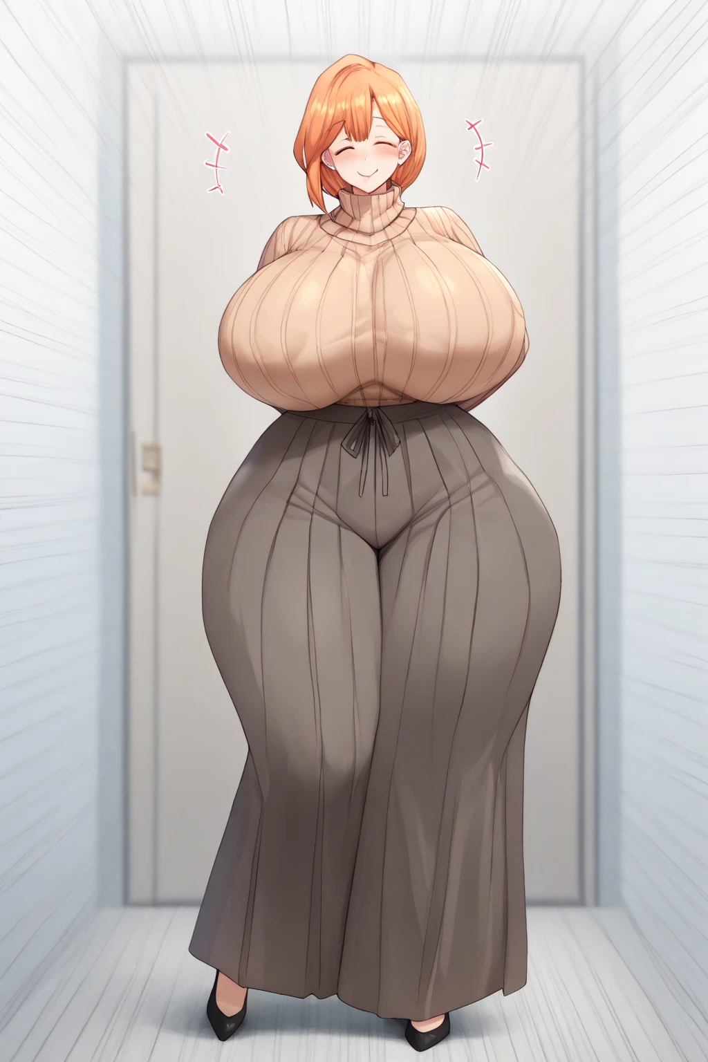1girl, office, (angry), ((hourglass figure)), ((from below)), ((looking at viewer)), ((thick thighs)), ((pussy)), ((lingerie)), (nipples), ((pencil skirt)), ((close up)), ((undressing panties))