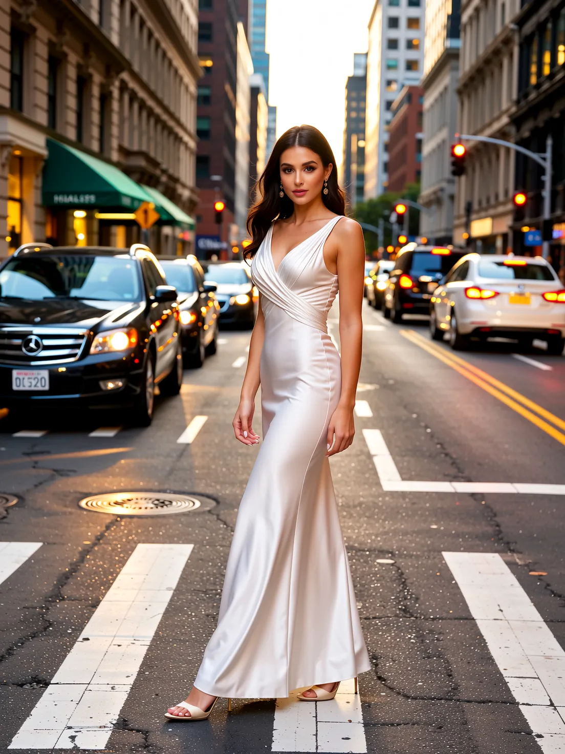 catherine, a brunette woman, wearing white silk minidress, city, bokeh, sharp focus , photo realistic, realism, UHD, (reallistic:1.2), (masterpiece, best quality, high quality, highres), danidiamond <lora:ReaLora:.2> <lora:danidiamond:.3> <lora:catherine_y:.8>, detailed skin texture, (blush:0.5), (goosebumps:0.5), subsurface scattering