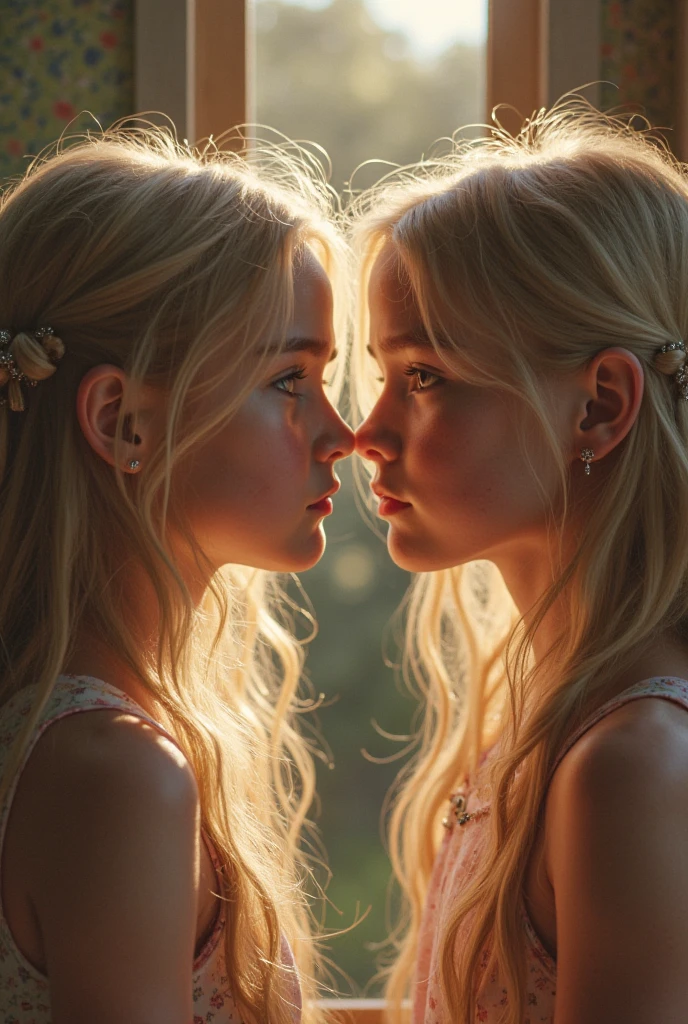 Elle fanning and her roommate  kissing in highschool