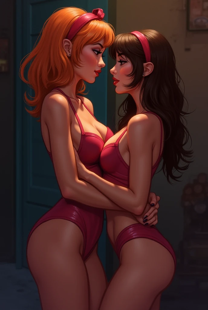 a beautiful redhead girl, 1girl, extremely detailed eyes and face, sensual facial expression, long eyelashes, full lips, beautiful detailed lips, elegant posture, skin-tight dress, revealing dress, alluring, (best quality,4k,8k,highres,masterpiece:1.2),ultra-detailed,(realistic,photorealistic,photo-realistic:1.37),highly detailed portrait, dramatic lighting, cinematic composition, cinematic lighting, rich color palette, vibrant colors, chiaroscuro lighting