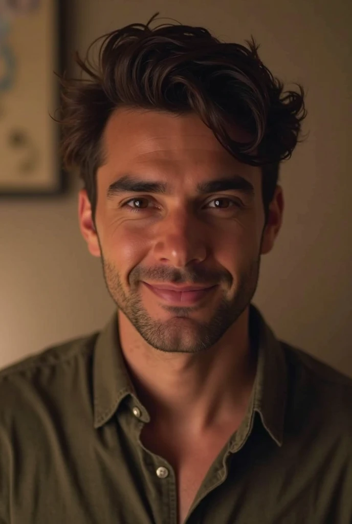 arafed man with a mustache and a moustache sitting in a car, mid-shot of a hunky, , he got a big french musctache, taken in the early 2020s, young spanish man, the extremely hot and , mateus 9 5, inspired by Alexis Grimou, attractive and good looking, chilled out smirk on face