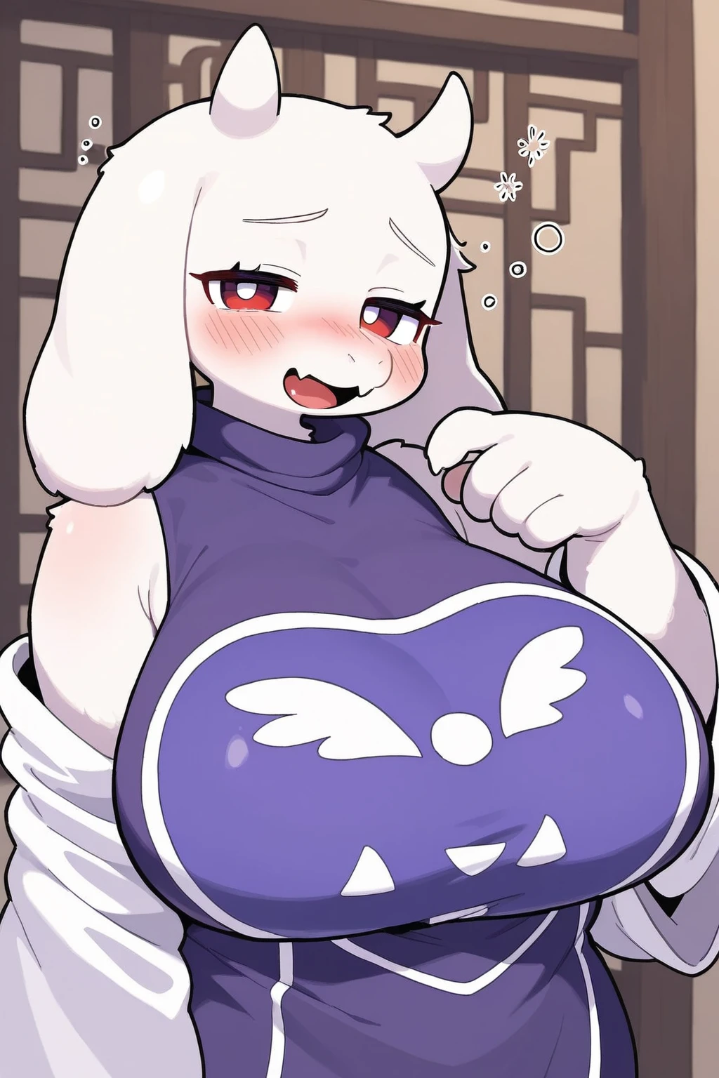 cute boo ghost, no humans, [large breasts:0.1],