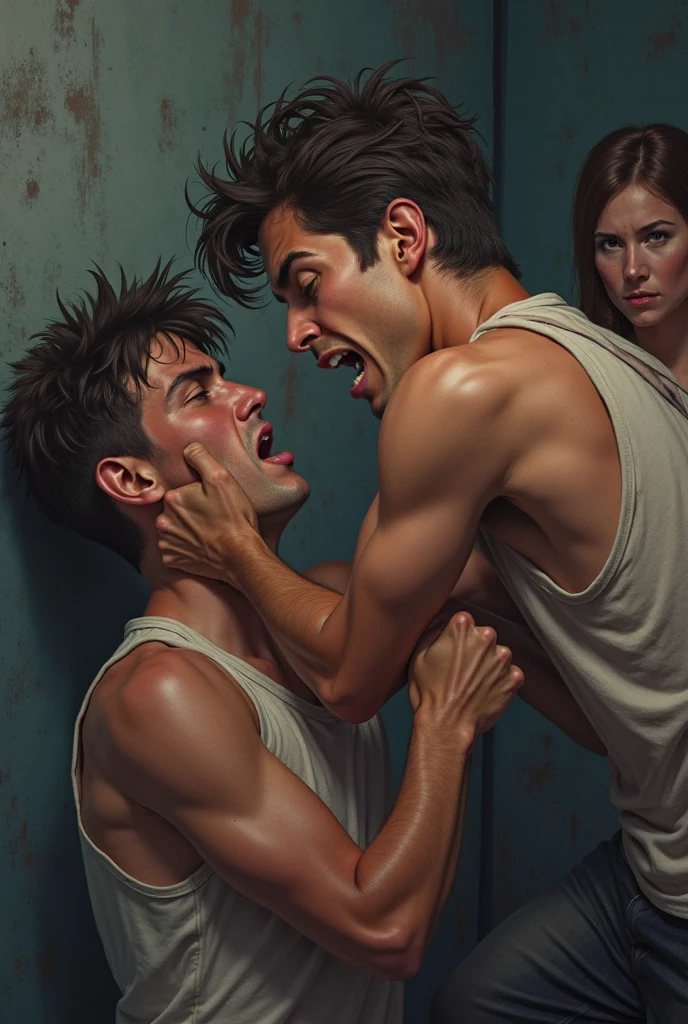 pale skin weak body woman crying bruised body get hard fucked by Indian boys on backstreet group sex puking vomiting pulling hair full body