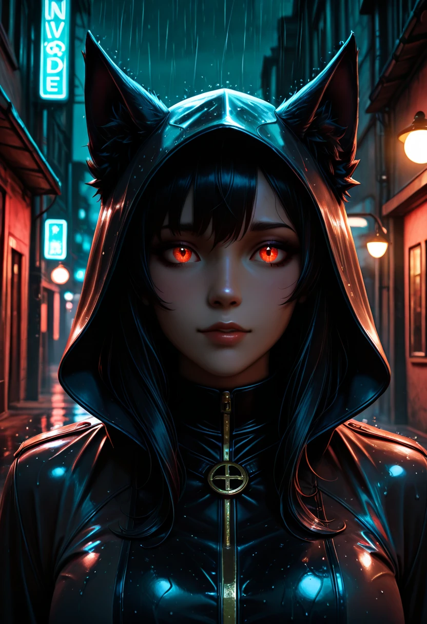 unreliable detective,unexpectedly unreliable detective,detailed facial features,distinctive expression,unique posture,intriguing actions,cinematic lighting,moody atmosphere,dark shadows,dramatic contrast,mystery thriller,film noir,hyperrealistic,8K,photorealistic,professional quality,vivid colors,intricate details,sharp focus,physically-based rendering,cinematic composition,gritty urban environment,neon lights,rainy weather,dark color palette, SmoothNoob_Quality