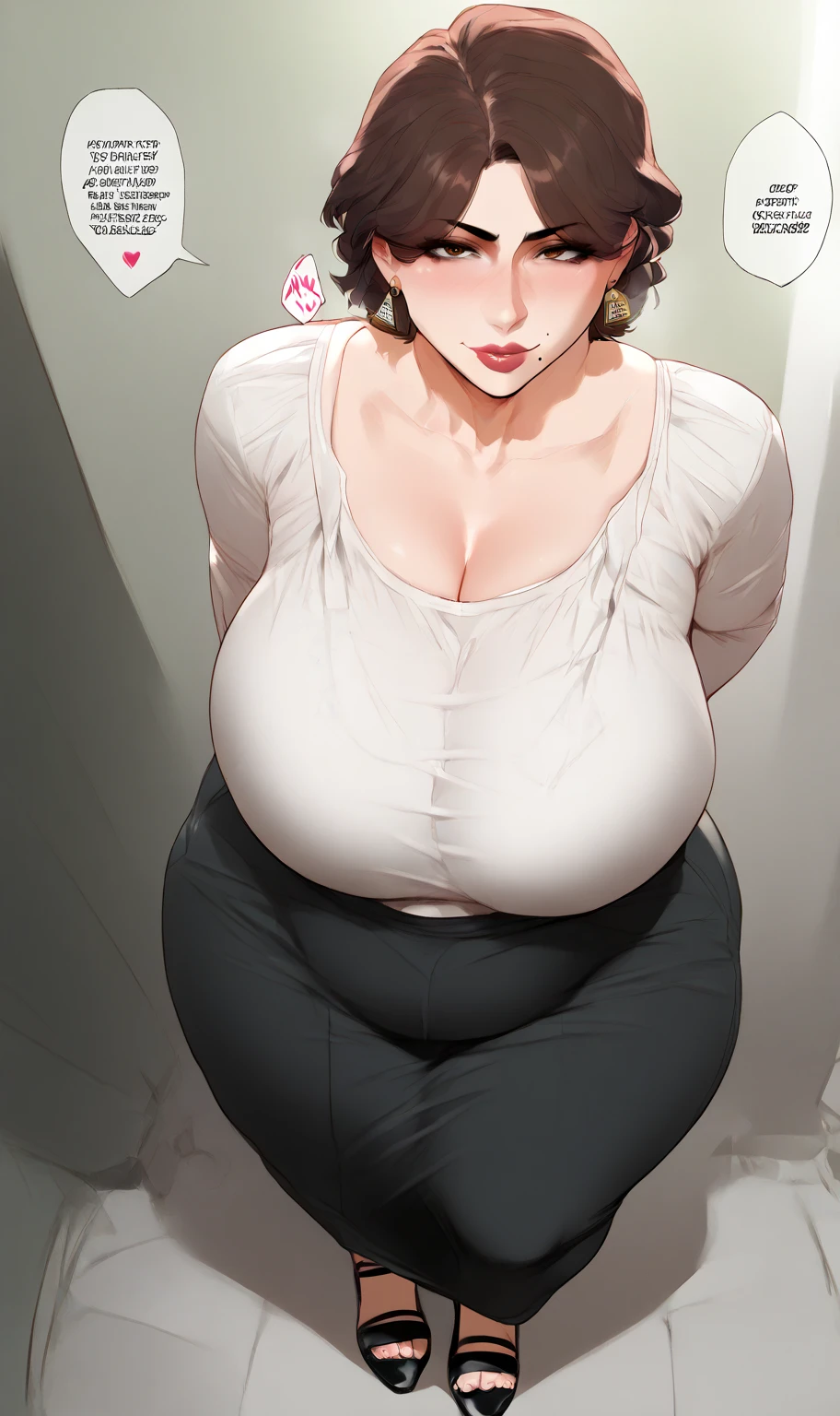 (fit body, perfect face, detailed eyes, detailed skin), perfect lighting, highly detailed, intricate details, 8k, HDR, best quality, masterpiece, in the middle of an empty park, big breasts, wide hips, thick thighs, ahegao, pussy, long sleeve sweater, pencil skirt, grabbing own breast, short hair, komishuuko, skirt up, sweater up, topless, missionarypose, 1boy, penis, lying, missionary, vaginal, sex, m legs, feet <lora:SaraBellum-v1:1> <lora:POVMissionary:1> <lora:Komi Shuuko:1>