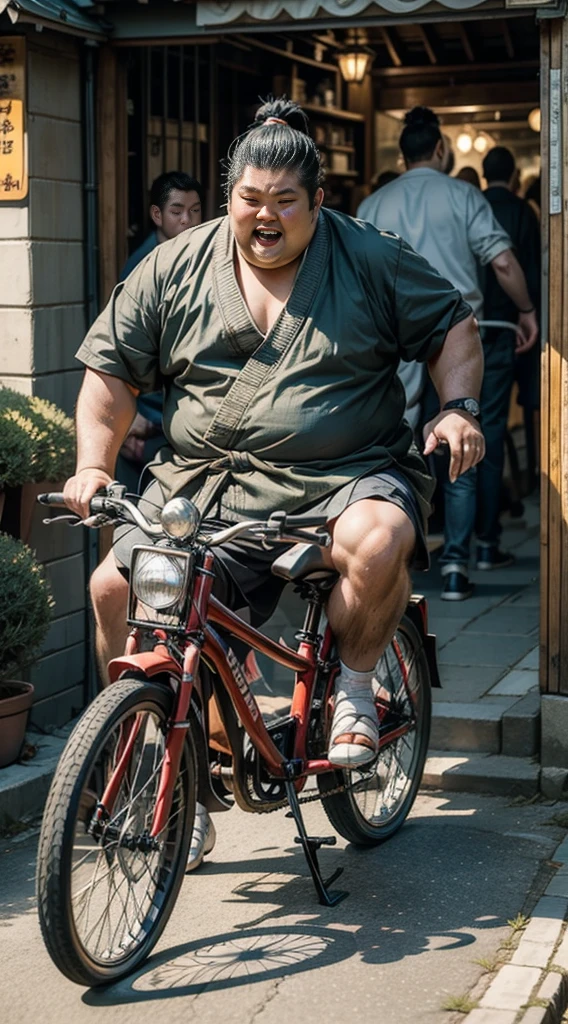 Male, Fat, Chubby, Asian, 50 years old, working in construction, Sitting, Working, Stained, Dirty, Wet, eye glasses, not wearing a shirt, , wearing a safety hat.