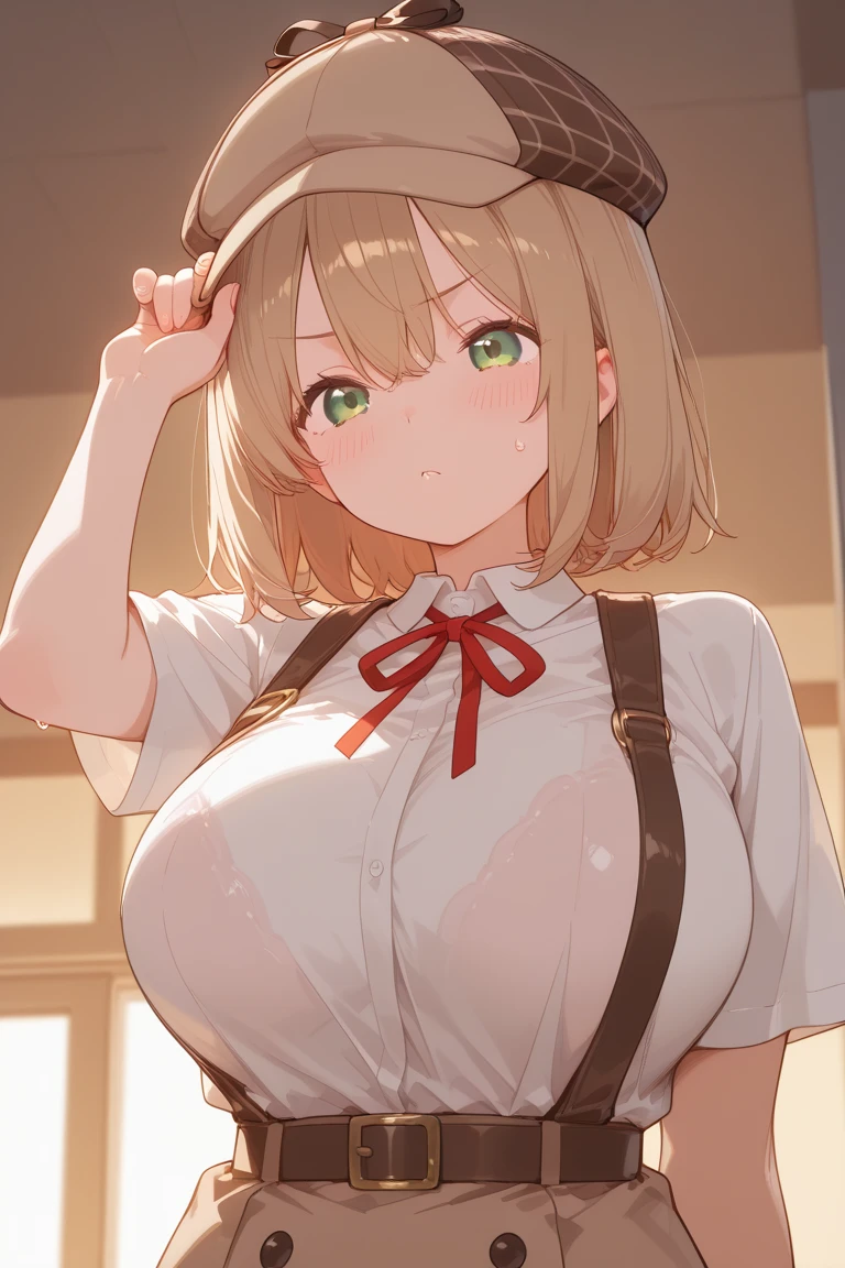 azur lane、Ayanami、ponytail、table top、High resolution、Lots of girls、multiple girls、large crowd、かわいいLots of girls、big and full breasts、naughty body、underwear only、See-through、pink lingerie、throw、、whole body、Are standing、looking up at me、Confused face、blush、black pantyhose、female shape&#39;Private parts are clearly visible、I can see the nipples、white shirt、Navy checkered skirt、micro mini skirt、very short skirt、department store、The shops、Many people々、in the crowd、bare chest、show your chest、from below、Low - Angle、Holding the tray、put the chest on the tray、Breast milk comes out from the nipple、Breast milk splashes from the nipples