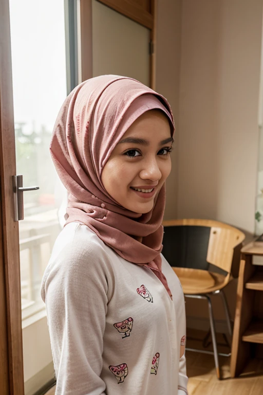 ((HIJAB MALAY GIRL)), ((masutepiece, Best Quality, hight resolution, nffsw, Perfect Pixel, 4K, nffsw, nffsw))), very very skinny hijab little girl & flat chest , Forced to suck daddy's cock