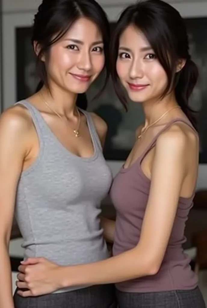 (naked, No bra, The shape of the nipples is visible,Beautiful thighs, Ultra-detailed skin,like々Fresh Skin:1.5),
((They pinch each other's nipples while lying in bed, Kiss mark on the chest,Penetrating her in doggy style, She is getting aroused and her hips are wriggling, Her body is incredibly beautiful and stylish, Touching from the chest to the buttocks vigorously, Her face is so cute when she feels it :1.3)),
((38 years old, Sexy wife, Sexy Body, She loves sex, She's inviting me to bed:1.4)), ((Small breasts, Flat Chest:1.2)),((Bedroom at home, Complete darkness:1.4)), Eye focus, Narrow shoulders, Beautiful clavicle, length, Thin arms, Thin legs, The back of the hand is beautiful and feminine, Slim figure, Soft belly, Tight waist, Highly detailed face, super detailed breasts, Ultra-detailed skin, Fair skin, Shiny skin, Ultra-detailed lips, Fuller lips, Glossy pink lips, Blushed, White teeth, Beautiful actress'Dull makeup, Pink lipstick, Dark brown hair, Delicate and soft hair, (Put your hair up, Fluffy short bob:1.2), (Sweep your bangs to the side:1.2), (Stylish earrings,necklace:1.2),