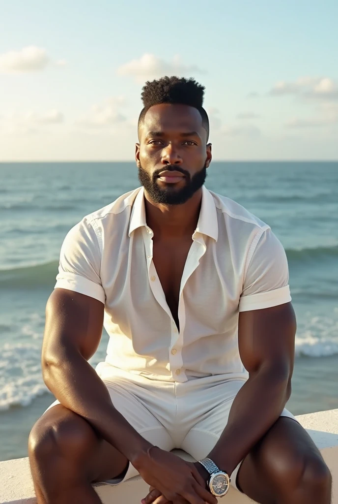 Pantera Negra, Extremamente Realista, Marvel Comics, MCU, Black Panter, T'Challa, Black Panther, Forte, Fitness, dentro do mar, Wakanda