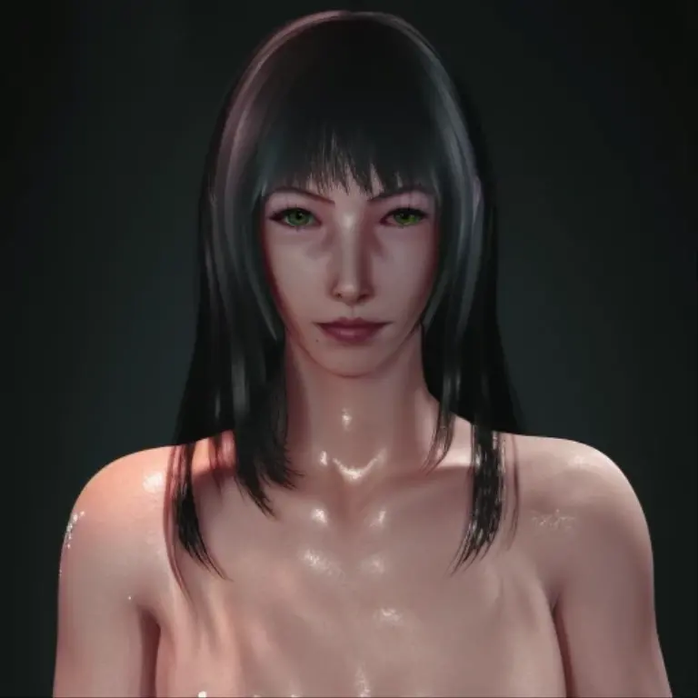 (Highest quality),masterpiece,Ultra-high resolution,One girl、Cowboy Shot,Big nipples、Long nipples