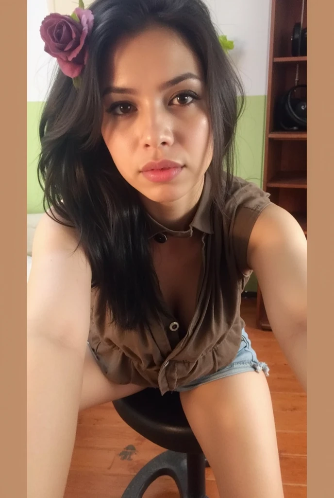 Day scene , pictures of a 20 year old latina wearing only t shirt , full thighs and legs exposed , sexy perfect realistic legs , standing in balcony ,with legs fully stretched, full legs shown , side pose picture , side thighs exposed ,side pose picture , side thighs full shown ,side calves fully shown , sitting with legs fully stretched side ways , toes full shown , hamstring exposed ,complete legs exposed,perfect thighs details ,perfect realistic face details , ultra high res.photorealistic:1.4,UHD,(cinematic:1.3), intricate details, (ArtStation:1.2),best quality, 8k