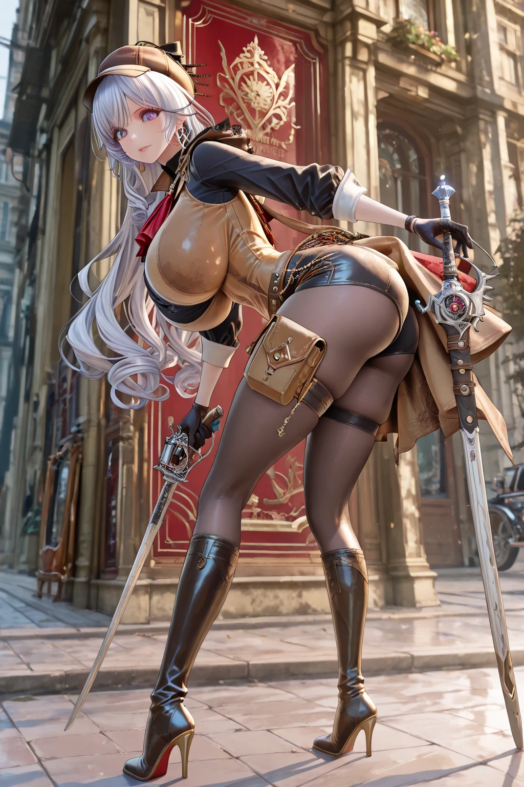 (Selvaria Bles (Valkyria Chronicles) LoRA) Female, standing, straight, 1girl, elf, green wavy hair, medium breasts, suspended by arms, head down, POV, from the side (dirty, bruise:1.2) cave floor, tied up, rope, (Masterpiece), full body of a female, big breast, detailed face, full portrait, standing straight, shackles on arms and legs, black choker on neck, SFW, WHITE TOGA, golden chains hands, golden chains legs, lascivious face, embarrassed, red cheeks, braid black hair, full body, view from below, far shot, cow boy shot, looking at viewer, handcuffs on their hands, with a collar around the neck, slave, ((black choker, shackles on legs and arms)) ((hands hiding behind body))