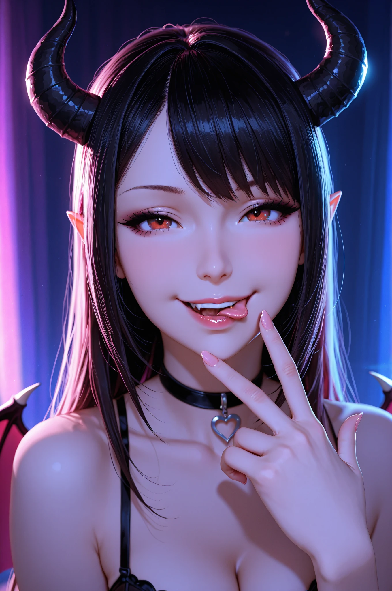 Extraordinaria belleza de chicas vampiro ,long teeth fangs vampire, nswf, highres 12k wallpaper