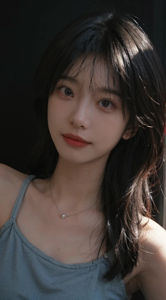 best qualtiy， 超高分辨率， （realisticlying：1.4）， Baoyu Girl， Black long straight，A pair of clear and moving peach blossom eyes,Royal Sister，校服，sunshine on face，Scroll，（School playground：1.4），（choker necklace：1.2），（Fair skin：1.9），（full bodyesbian：1.2）a sense of atmosphere，a beauty girl， ssmile，head straight-looking at viewer， closeup cleavage ，(Photorealistic:1.4),1girll,Sexy,(Upper body:1.4),(Wet body),(:1.2)