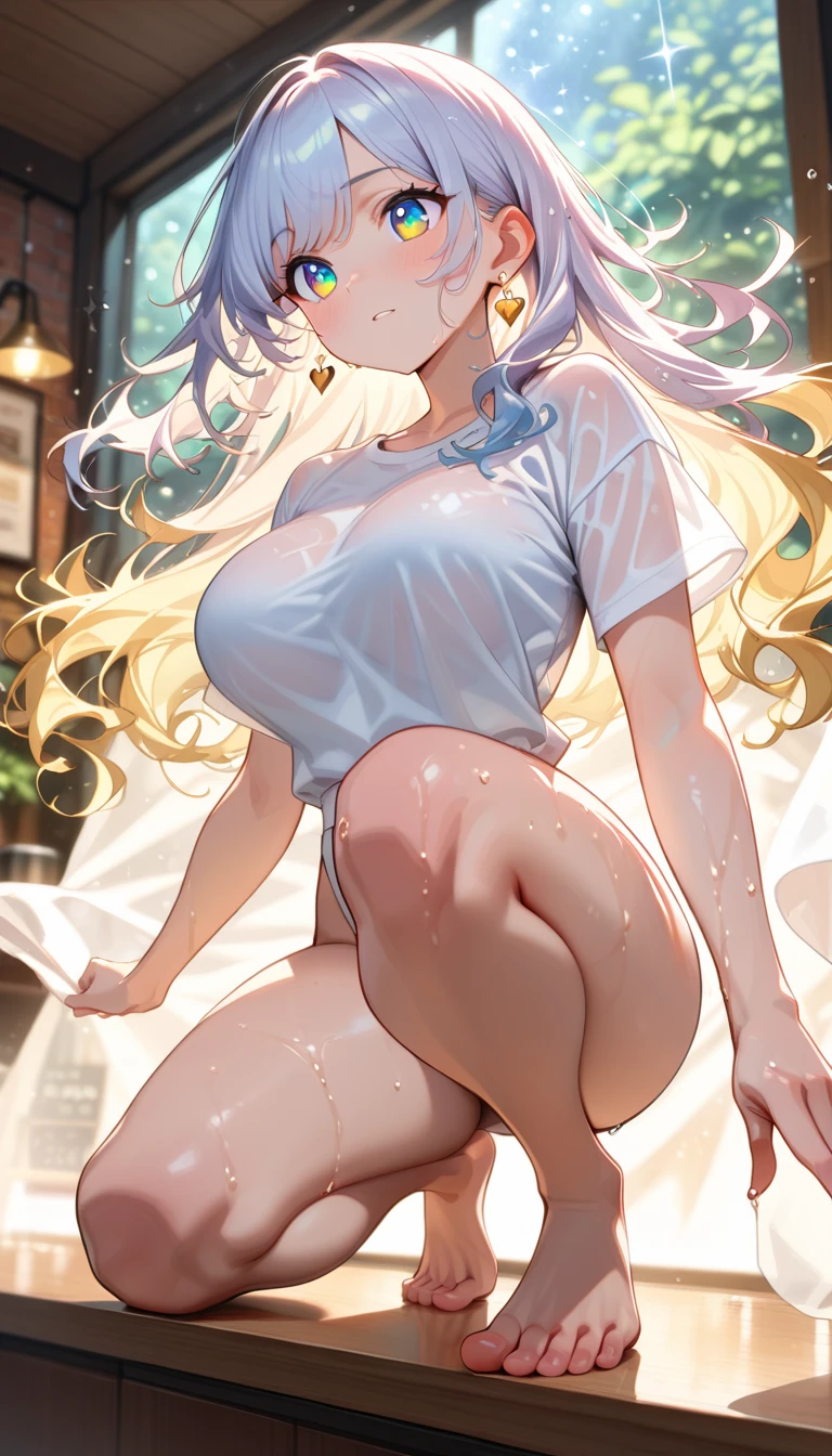 {{{{{16k,Ultra High-resolution realistic romantic growing-up photo of a neat virgin school girl as pretty as a actress Tuncked eyes at the moment of falling in love in the romantic out field at deep night, The way she embarrassed herself is adorable, When she puts a ribbon on her head, she transforms into a cute girl of third ranks higher and radiates glowing charm, and her fluffy pure white breasts create cleavage with cute nipples and give off a sense of sex appeal, expressing femininity all over her body while being made into an adult, The more shy she is, the smaller and neatly her face becomes}}}}},{{Extremely detailed}},{{{{{dye her cheeks flush and integrated her head pure small, thick lips, Enchanting thick gross idol's Lips}}}}},{{{{{the best glossy bang neat hair}}}}},{{{{{the more her bodyline and transform into a pretty girl, Injecting her with hormones to make her body, hair, bodylines curvier, Her waist so thin}}}}},{{{{{She's given hormones to rapidly grow her body from a to an adult, integrated nipples and that's even more embarrassing}}}}},{{{{{She's also cute as she gets drunk on aphrodisiacs and alcohol to free herself from shame and awakens to eroticism sexy, get more attractive and smoother her body, The bigger her tits get, the thinner her bare waist gets, Puffy tits with deep cleavage and a larger nipped-in bare waist area}}}}}