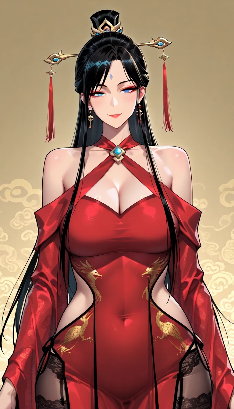 a close up of a woman in a traditional chinese dress, Princesa chinesa antiga, ancient asian dynasty princess, chinese empress, 宮 , A girl in Hanfu, Wearing ancient Chinese clothes, China Princess, inspired by Xie Huan, Inspired by Guo Xi, Imperial royal elegant clothing, Inspired by Li Tang, Inspired by Qiu Ying, Inspired by Lan Ying, (hyper realisitc), (illuminations), (A high resolution), (8K), (very detailed nippleest Best Illustration), (Beautiful and detailed eye quality), (ultra - detailed), (tmasterpiece), (Detailed faces)