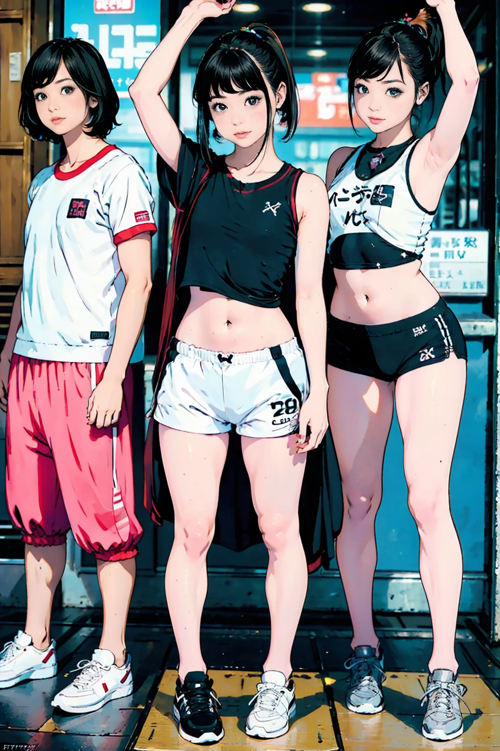 drawing of a woman in a bikini, realistic proportions sfw, anime proportions, ecchi anime style, hands behind her body pose!, ecchi style, realistic body proportions, oppai proportions, colored sketch anime manga panel, realistically proportioned body, character is in her natural pose, attire: bikini, anime pose, in a yellow bikini