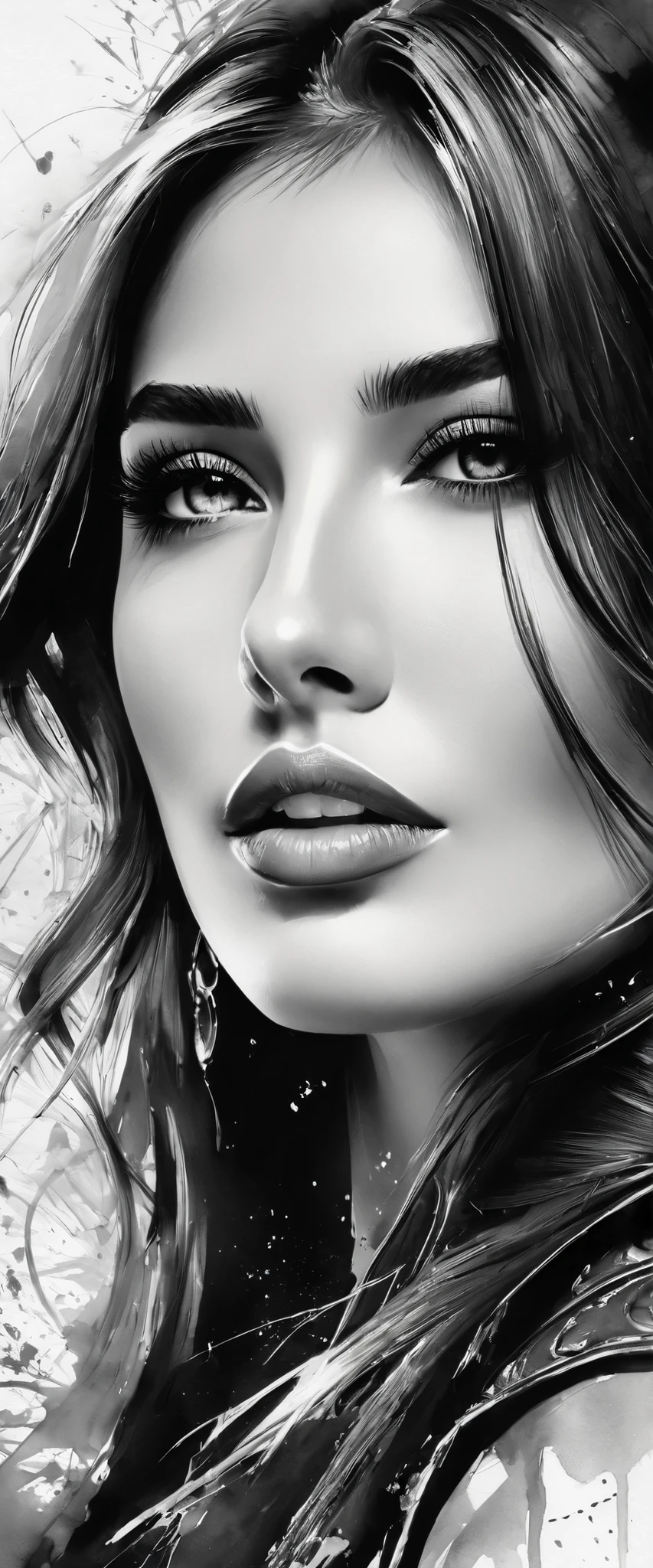 Masterpiece, best quality, only one very beautiful Bulgarian woman in fashion design Clothing, ink painting style, landmark of Sofia in Bulgaria, Perfect poses,
soft colors, smooth strokes, Low angle, ink painting in the style of artists such as Russ Mills, Sakimichan, Wlop , Loish, Artgerm,
Darek Zabrocki and Jean-Baptiste Monge, detail (fingers, toes), perfect face, beautiful face, beautiful eyes, clear eyes, realistic eyes, perfect nose, perfect lips, fix eyes, fix nose, fix lips , very detailed face, detailed face. Ultra HD (full body portrait) (full body)