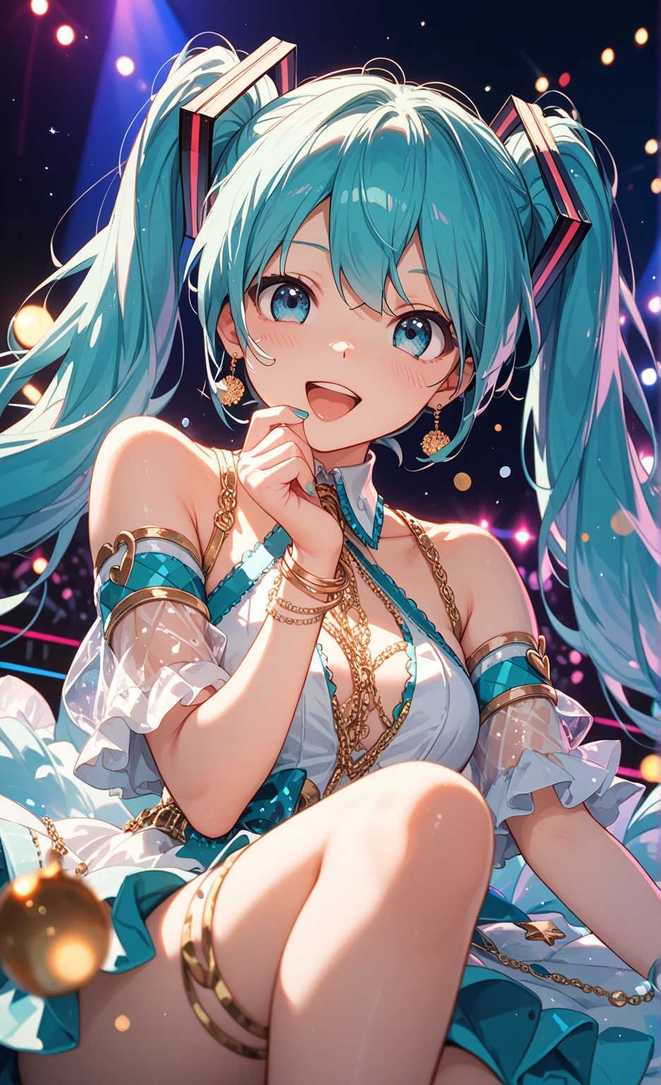 Big breasts Hatsune Miku