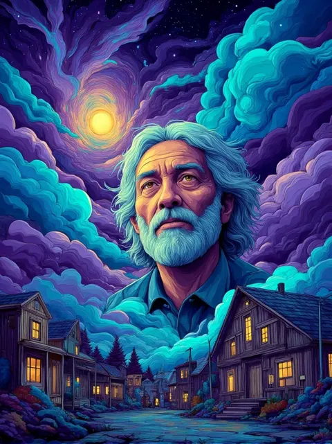 Nebula Peri - Masal Tarzı Resim