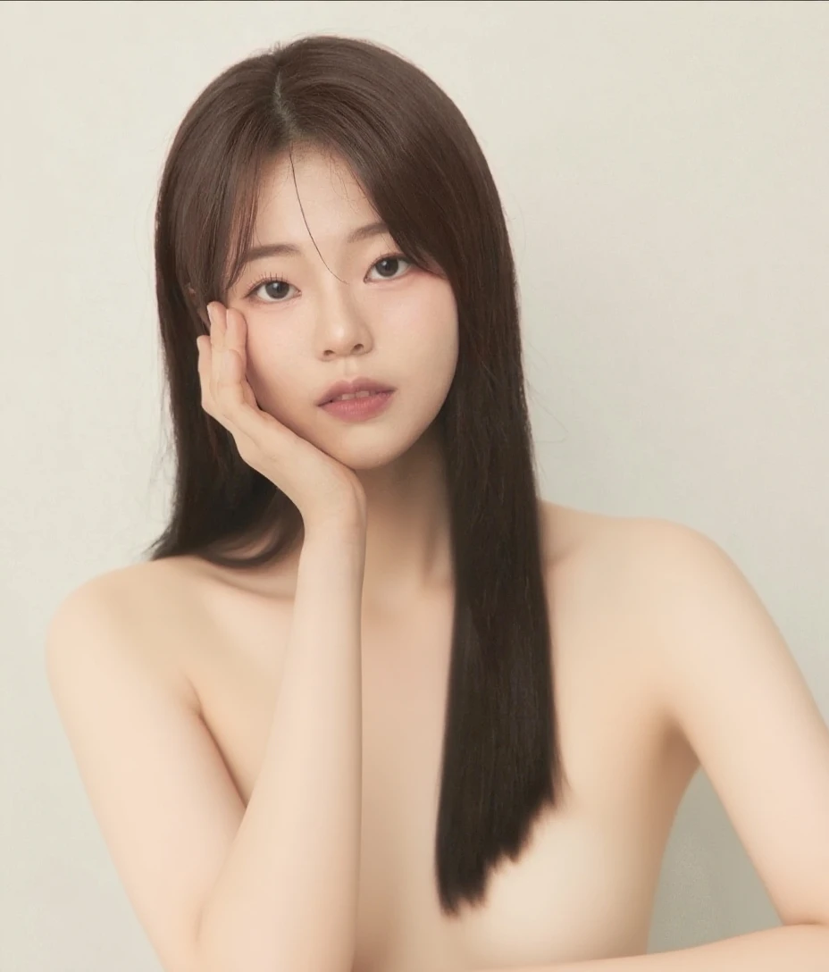 (8k, best quality, masterpiece, ultra highres:1.2), 1 girl , beautiful 22 year old woman named Irene ,(downblouse, extended_downblouse), (naked:1.4),(photorealistic:1.4), downtown, small breasts, dynamic pose, standing pose ,official art, extremely detailed CG unity 8k wallpaper, ultra high res, professional photography