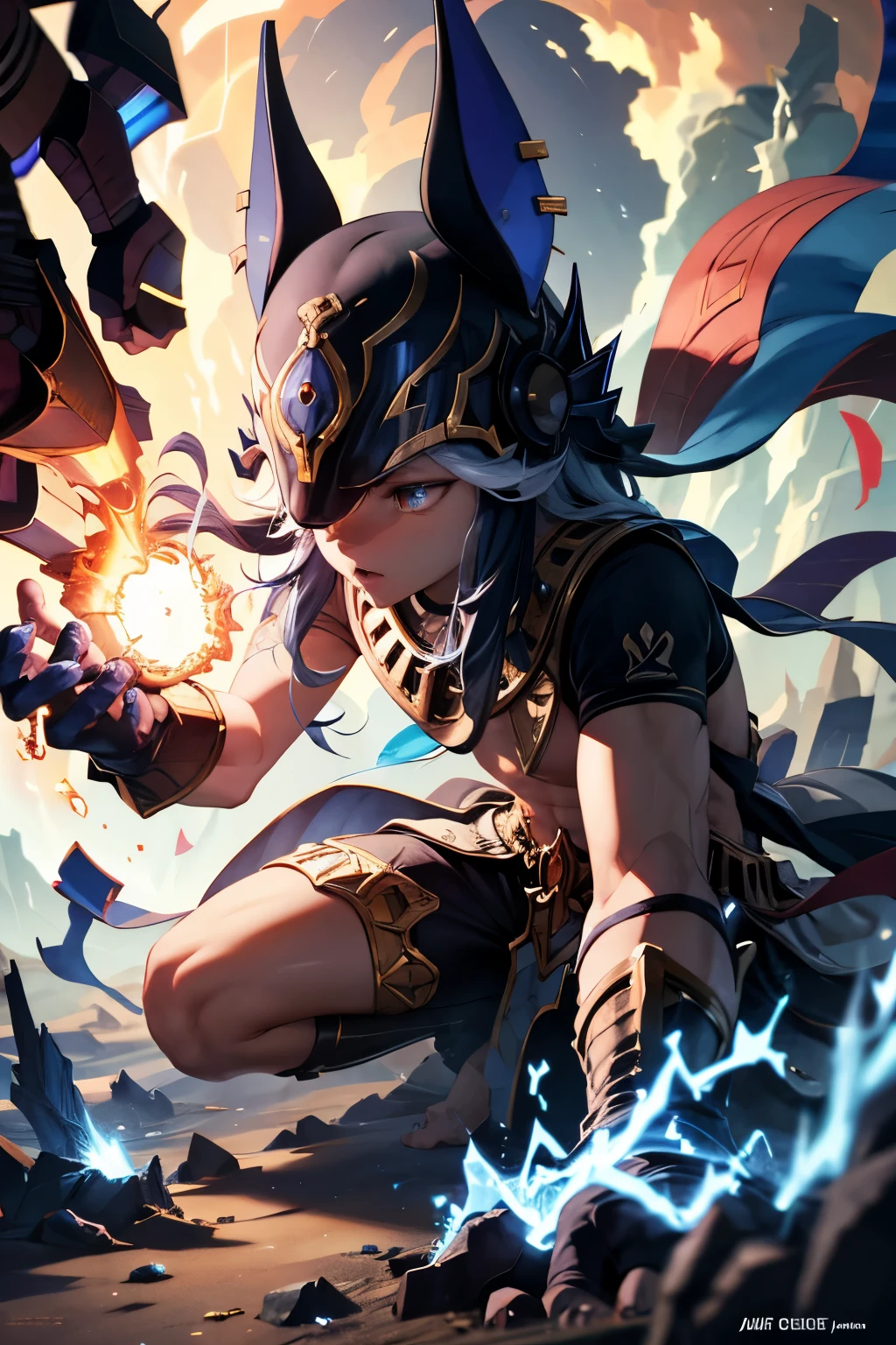 A display of elemental power