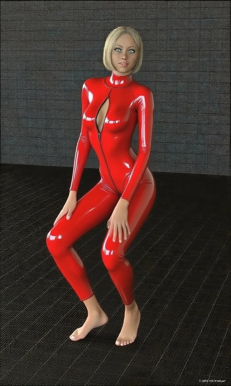 1girl,solo,outdoors,<lora:GoodHands-beta2:1>,(full body:1.3),(white background),<lora:0108 One-line crotch red see-through stockings_v3:0.9>,ruanyi0108,red bodysuit,see-through,skin tight,covering breast,, (masterpiece, best quality, hires, high resolution:1.2), (extremely detailed, realistic, intricate details, highres), 3d, cg, bbw, shiny skin, , blush,, eyeliner, eyeshadow, eyelashes,, (gigantic breasts, saggy breasts:1.1), (cinematic lighting, sunlight, volumetric), looking at viewer, , vintage fantasy, 1960s \(style\), film grain,