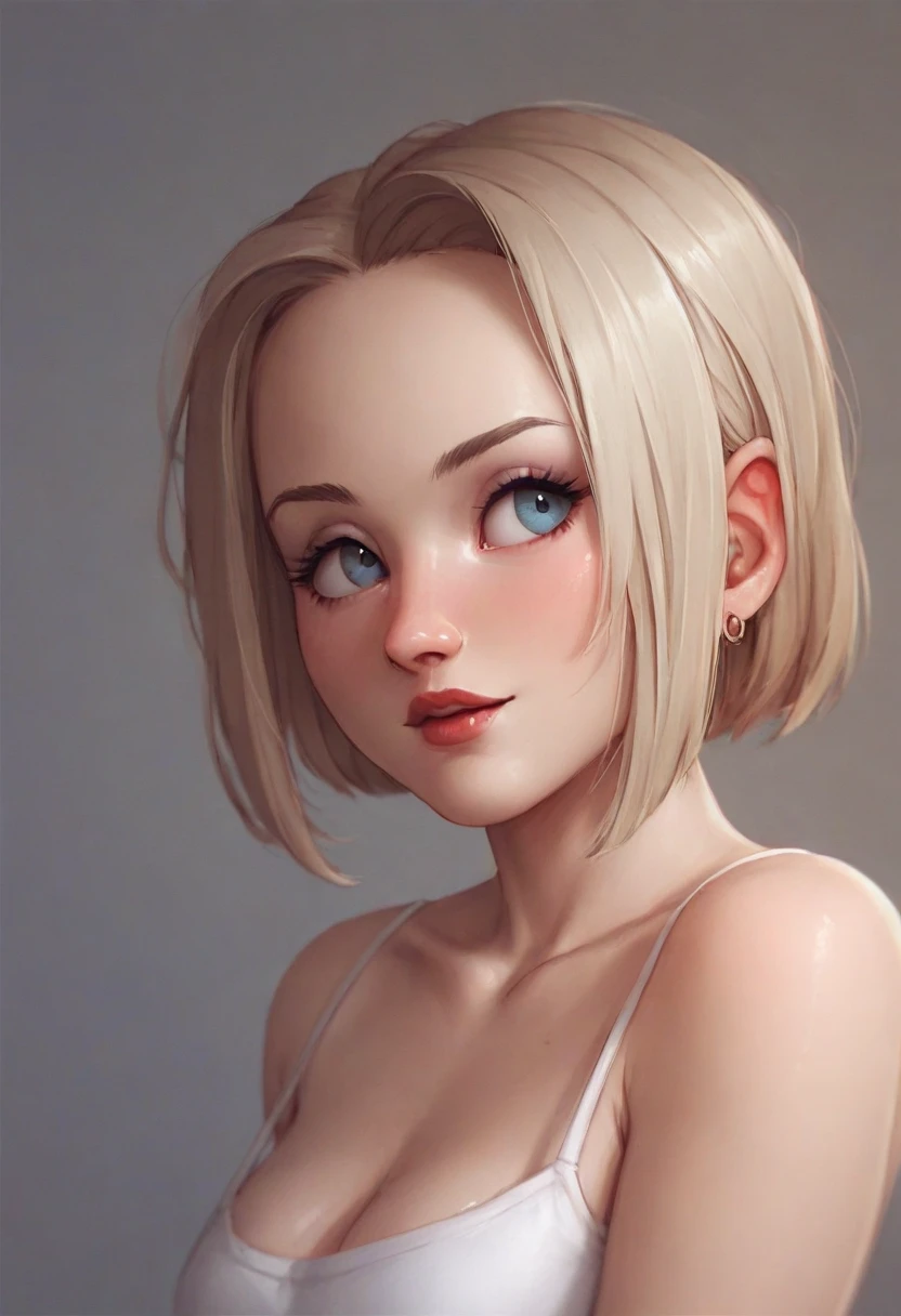 (((完美figure,figure,solo, (((belt, jeans, pearl_necklace, bracelet, black gloves, white shirt,short sleeves, earrings, blue pants, open vest, black vest,))),(((and18, android 18, blonde hair, blue eyes, short hair, ))),((masterpiece)),high resolution, ((Best quality at best)),masterpiece,quality,Best quality,((( Exquisite facial features,Looking at the audience,There is light in the eyes,(((ahegao,focus the eyes clearly, nose and mouth,face focus, woman with open mouth and closed eyes, angle from below,sweaty skin、Lighting that emphasizes the skin that shines with sweat、Skin shiny with sweat、shiny skin、(wet and shiny tongue)))),))),型figure:1.7))),(((Light and shadow,Huge breasts))),(((Looking at the camera,black background,ahegao)))