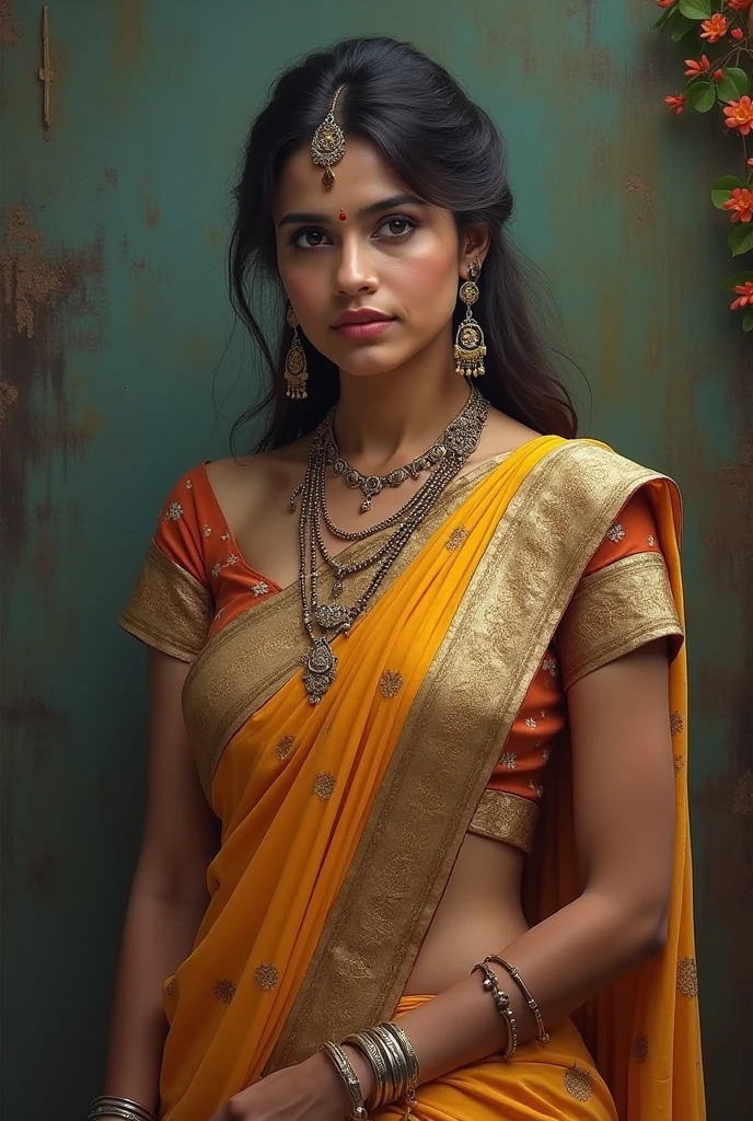 A 30 year old indian woman in saree with big tits and ass