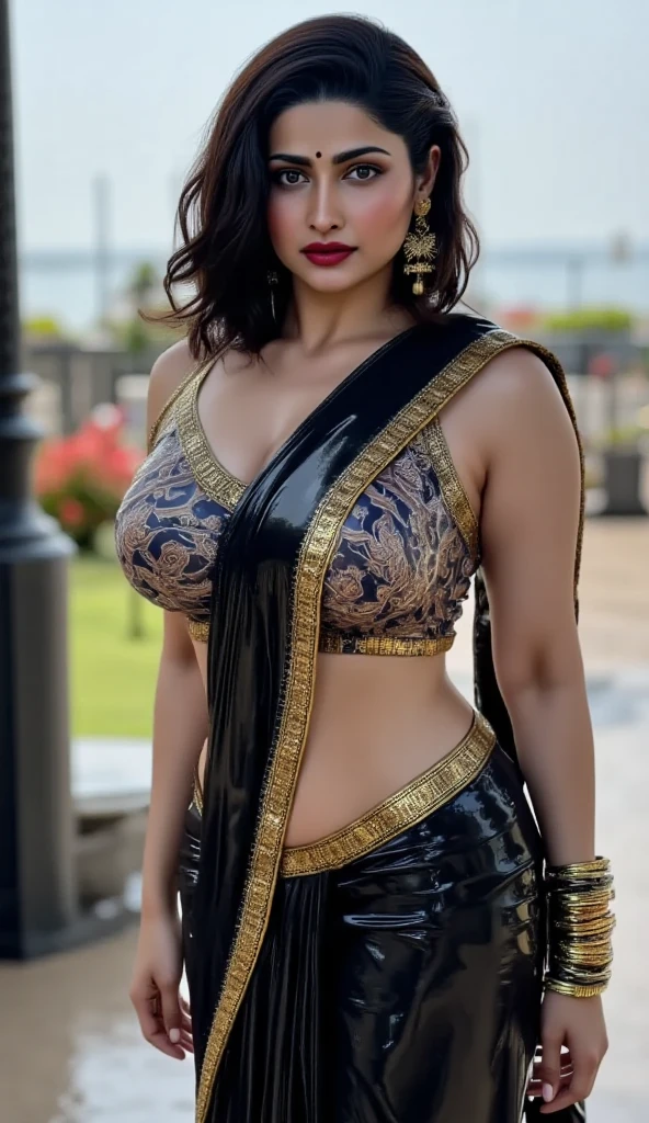 (best quality,4k,8k,highres,masterpiece:1.2),
Naked indian girl as secretary,
detailed eyes,detailed lips,very detailed face,long eyelashes,beautiful woman,professional attire,stylish clothes,confident posture,meticulously sit,modern office setting,desk with computer and paperwork,sophisticated glasses,Indian heritage,traditional art influence,bold colors,rich texture,expressive hands,adorned with jewelry,professional lighting,striking contrast,vibrant background,ancient Indian patterns,contemporary twist,meticulously crafted,exquisite artwork,high level of realism,photorealistic rendering,eye-catching composition,perfectly balanced,colorful and lively image.