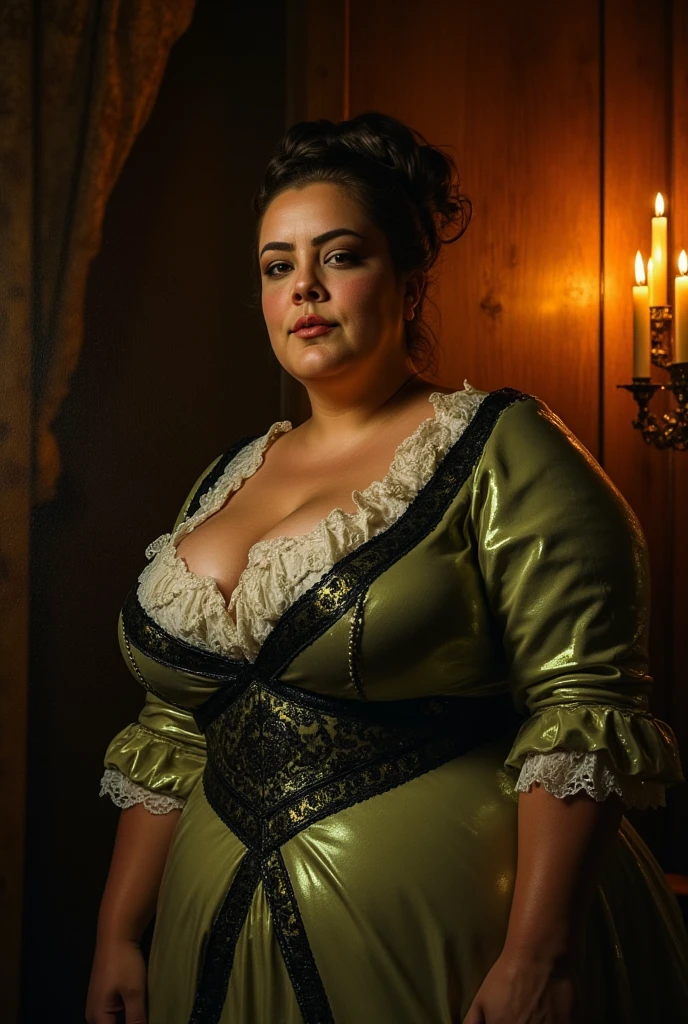 analog style, expertly illuminated, Mennatullah Jamilah, (big fat muscle:1.0), (big breast:1.0), ((((big beautiful woman)))), 80 years old, ((1900s)), wearing a coat steampunk, (((very short hair))), cinematography, crafted, elegant, meticulous, magnificent, maximum details, extremely hyper aesthetic, intricately detailed