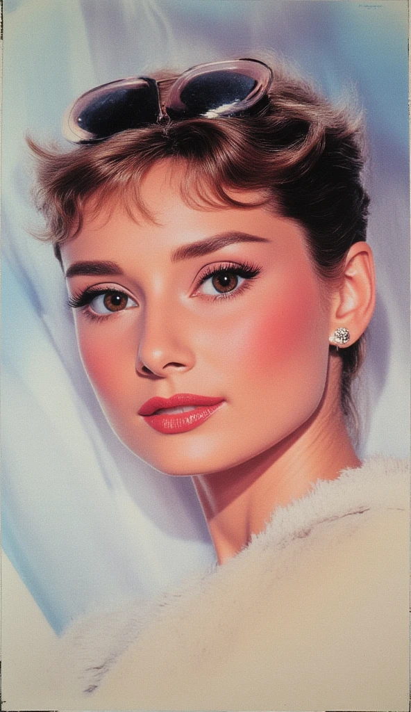 A close up of a woman in a pink dress with a red bow - SeaArt AI