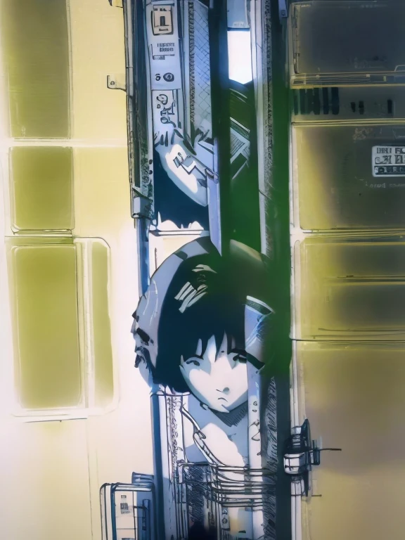 1 girl, attractive body, gothic, wearing punk outfits, destroyed city, in a deadly battle, 独奏, masterpiece, no flaws, no anomalies