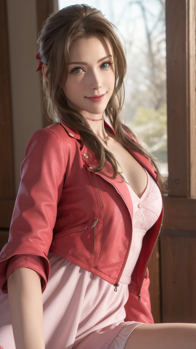 1 beautiful girl rachelxxx1, (detailed face:1.3), (detailed hair:1.3), (hair tied up), brown hair, (detailed eyes:1.3), brown eyes, hdr, fantasy, covered breasts, perfect body, (big breasts:1.35), (mole close to the eye), poses (super short, red skirt and white unbuttoned blouse:1.3), perfect hands, well-drawn fingers, perfect skin, (shiny skin: 1.2), (high quality: 1.3), masterpiece, blouse lift, breasts about to come out of the blouse, sexy woman, looking at the viewer, in front of a desk with a computer, keyboard, and mouse, seductive woman, with super beautiful revealing clothes. depth of field