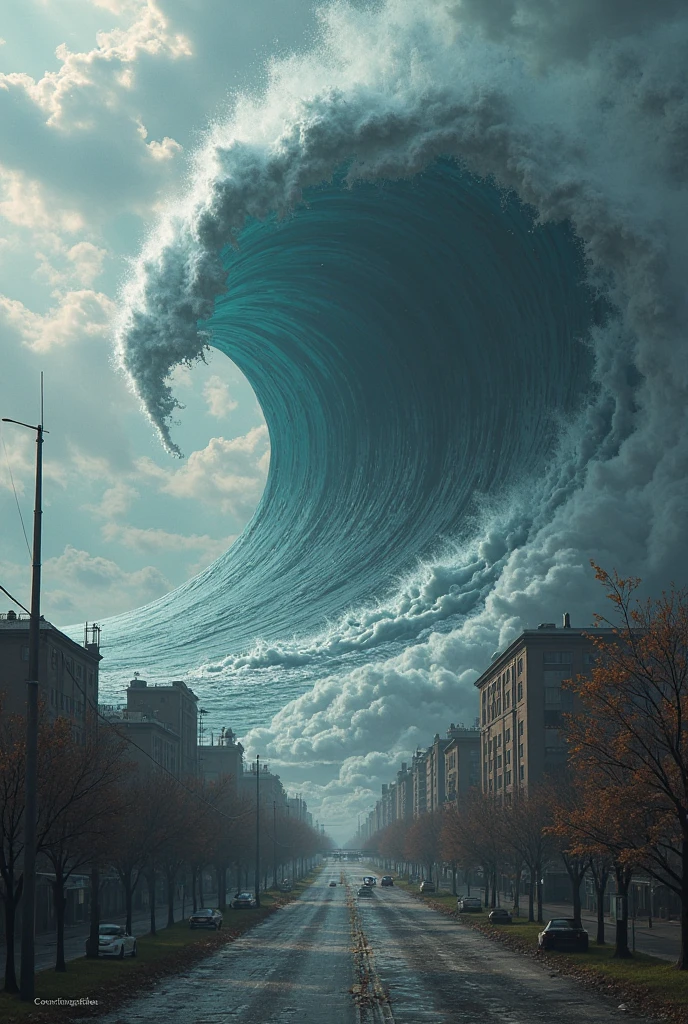 the tsunami is flying to Minsk