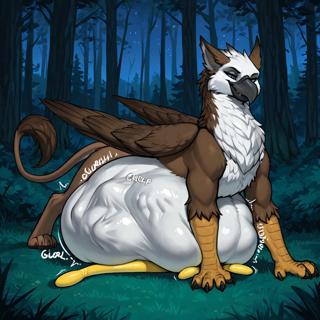Anthro female sparrow, solo, lusty expression, masterpiece, best art, body, by oouna, by nomax, detailed eyes, claws, forest, curvy, bird feet, pregnant, dark nipples, vagina,
