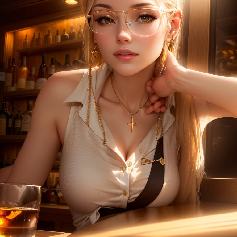 (masterpiece, best quality), A sexy fair-skinned female elf with long ears and big eyes is in a medieval fantasy world:1.0、 (at the bar), High forehead, long hair without bangs tied into a ponytail:1.0, harem, night, Detailed aspects, seduce 、Large Breasts、Big Ass、Wide waist、(Expose breasts1.2),((Looking innocently into the camera, crying and begging for mercy:1.8)))
full-body shot:1.6
(Wearing sexy warrior costume,The material is silk:1.3)
white hair:1.3
((feel pain:1.7,Frowning and wanting to moan:1.5)) (close eyes:0.6)