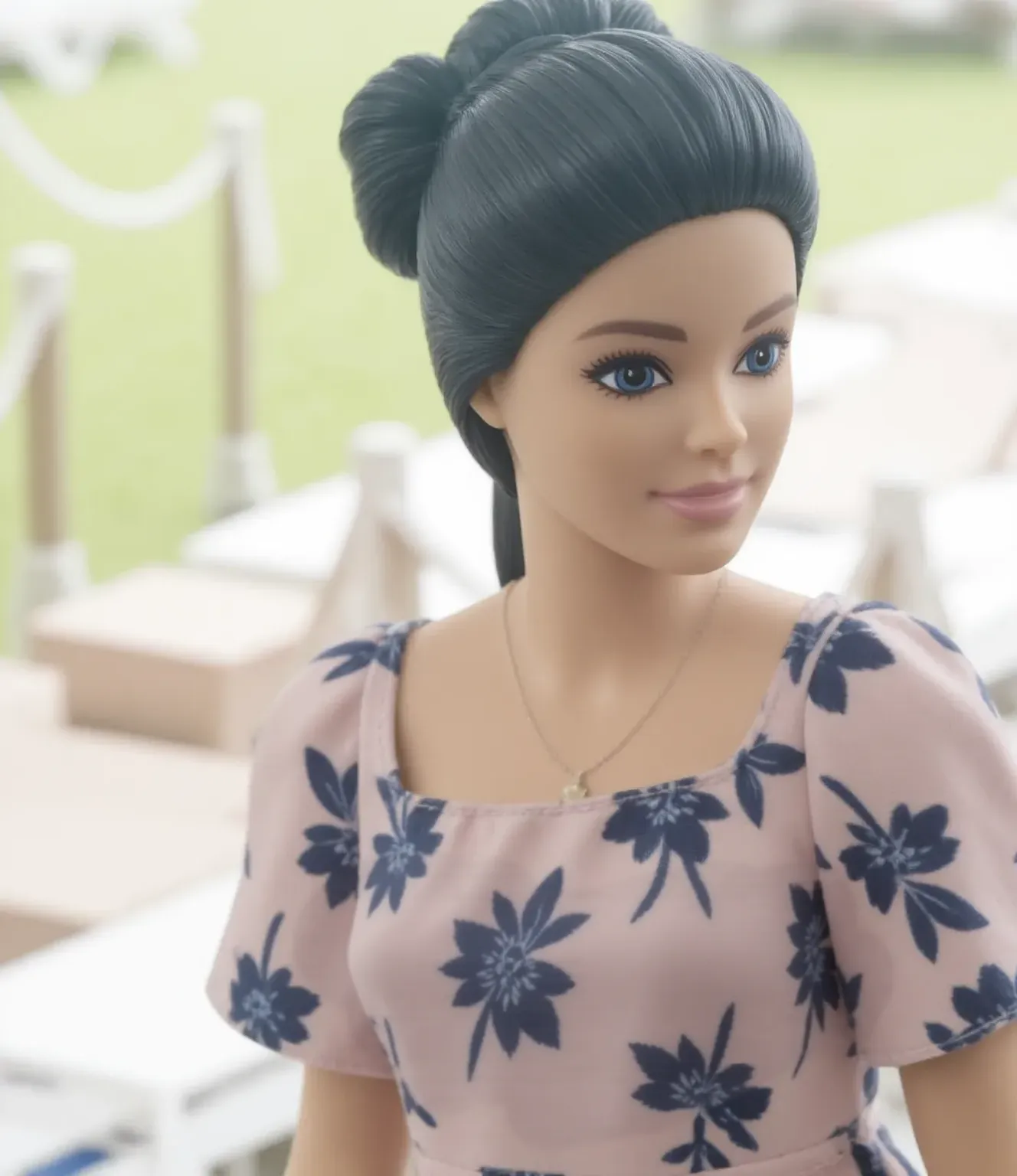 Make an image of Katy Perry naked and tied with a bandana on her head 