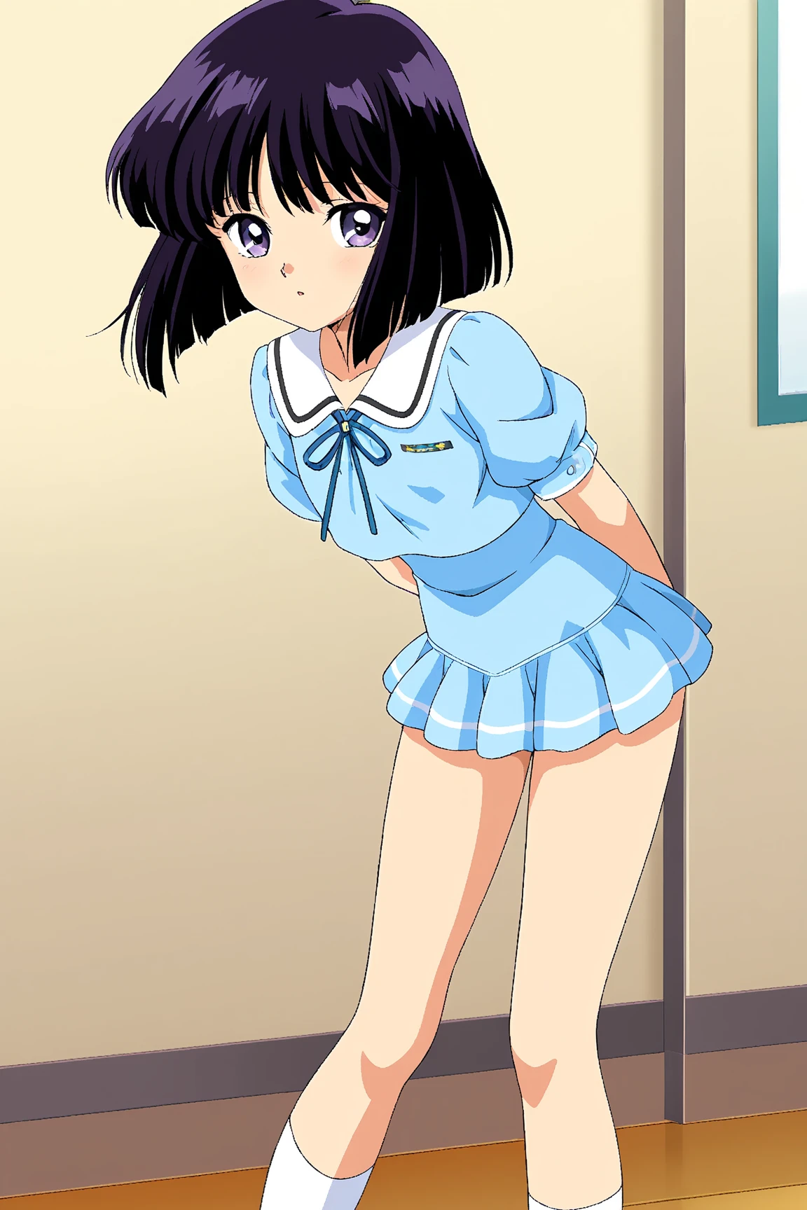1girls, masterpiece, highest quality, disorganized, retro artstyle, 1980s \(style\)))), look viewer, (((full nude))), (Madoka Ayukawa, long hair, full nude), (((fll nude))), knee shot, full blush, (((no Panties))),, Take a look here, (((nsfw))), view audience, short hair, 2girls, nsfw, Genitals are visible, (((See here))), nsfw, (Japanese girl showing off genitals:1.1), look viewer, from below, (((a girl, Flying in the air in a naked, from the knees up, overlooking the cityscape below,))),