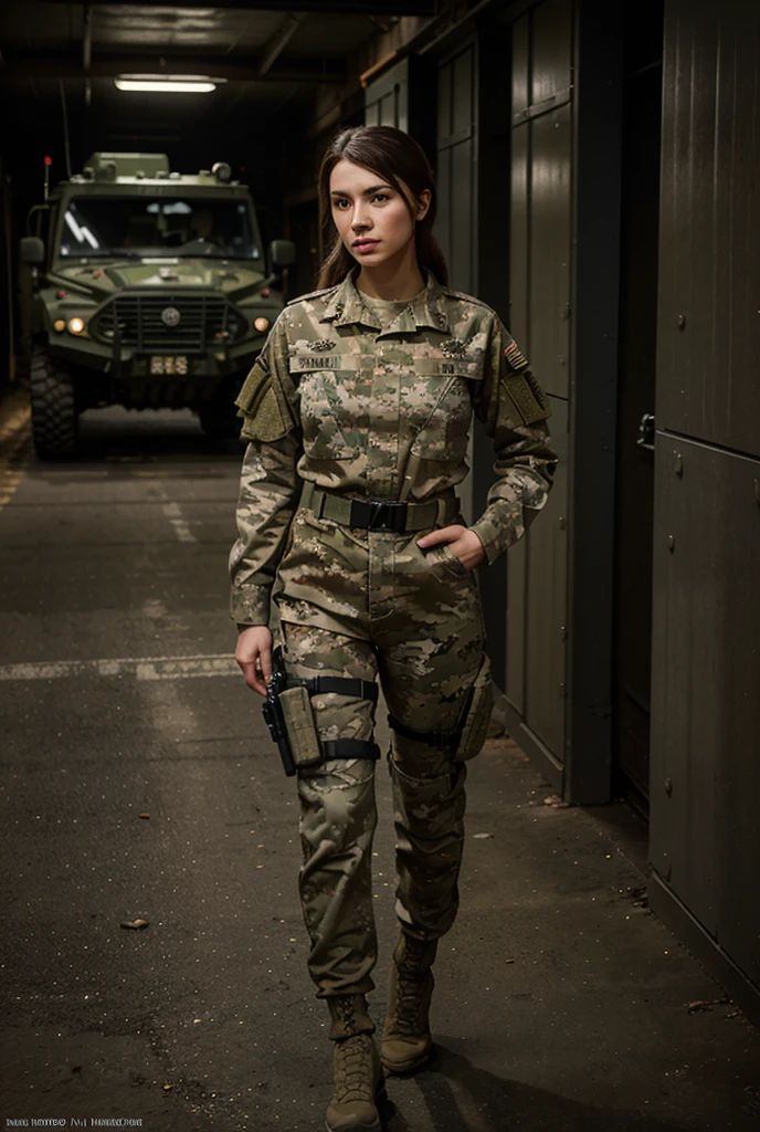 (8k,1080p,textura realista de la piel,realista,Obra maestra, La mejor calidad,high resolusion,HDR:1.5),,Araffes in military uniform standing in front of a fighter jet, Chica piloto, Compostura militar perfecta, linda chica piloto, Traje de piloto, Vestimenta militar, Llevar uniforme militar, Aviones de combate, Escena del portaaviones, en portaaviones, United States Air Force, air force, Military girl, Top Gun Maverick, fighter jet, Ropa de piloto militar, Bae Suzy, Top Gun,UHD, 8k, 1080p.motor irreal:1.4,UHD,La mejor calidad:1.4, fotorrealista:1.4, textura de la piel:1.4, obra maestra:1.8,obra-prima, mejor calidad,（Beautiful and detailed eye description）,(ojos azules:1.4),(cinematic:1.4),(uniforme militar blanco camuflado:1.4),(CyberpunkAI1.4),(cinematic lighting:1.4)