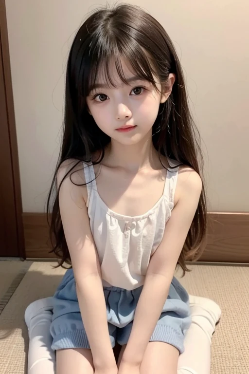 girl1名、(beautiful girl、delicate girl:1.3)、(10 years old:1.3)、 rupture、(thread:1.3)、 break、 (coastal:1.3)、 break、very detailed definition、(left symmetrical eyes:1.3)、 break、Medium chest、brown eyes、parting of bangs、brown hair、girl、 break、 (Eye and face details:1.0)、close up of face、enlargement of face、face focus:1.0、 break、(masterpiece、Highest image quality、Ultra-fine、definition face、8K)、smile、mustard beans、 Highest image quality、8K、85mm、Raw photo、decoration、portrait award、solo、Sumio、gardenia、delicate girl、Upper body、idol face、(10 years old)、slightly droopy eyes、smile、night、neon、digital single lens reflex、look、nature、frankness、refinement、Zola々light、professional lighting、film grain、chromatic aberration、(Bokeh:1.1)、(可愛いsmile)、Full body camera、(naked)、