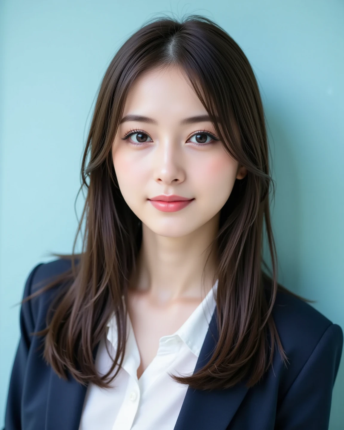 Portrait of the ultimate beautiful woman, graduation photo composition ...