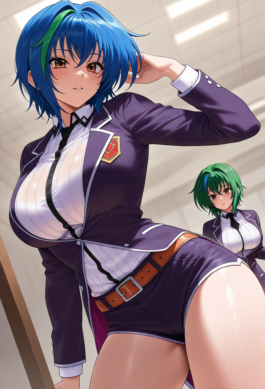 high-level image quality、Train、6+Boys, Holding, Grab yours、Detailed beautiful face,(White hair), Shiny hair, ((tatsumaki)), Black blindfold、((opened breast、Pants with a torn crotch area)), high-level image quality、Train、6+Boys, Holding, Grab yours、Detailed beautiful face、Fair skin luster、((opened breast、Pants with a torn crotch area)), (spreading arms:1.2), chain, (Bound arms, Bound:1.2)、agony、((Tears flow, Crying in frustration))、Lusting、hard breathing、Sex Expressions、(((masturbation、plunging the vibrator into the genitals yourself)))、a large amount of cloudy liquid drips from the genitals、