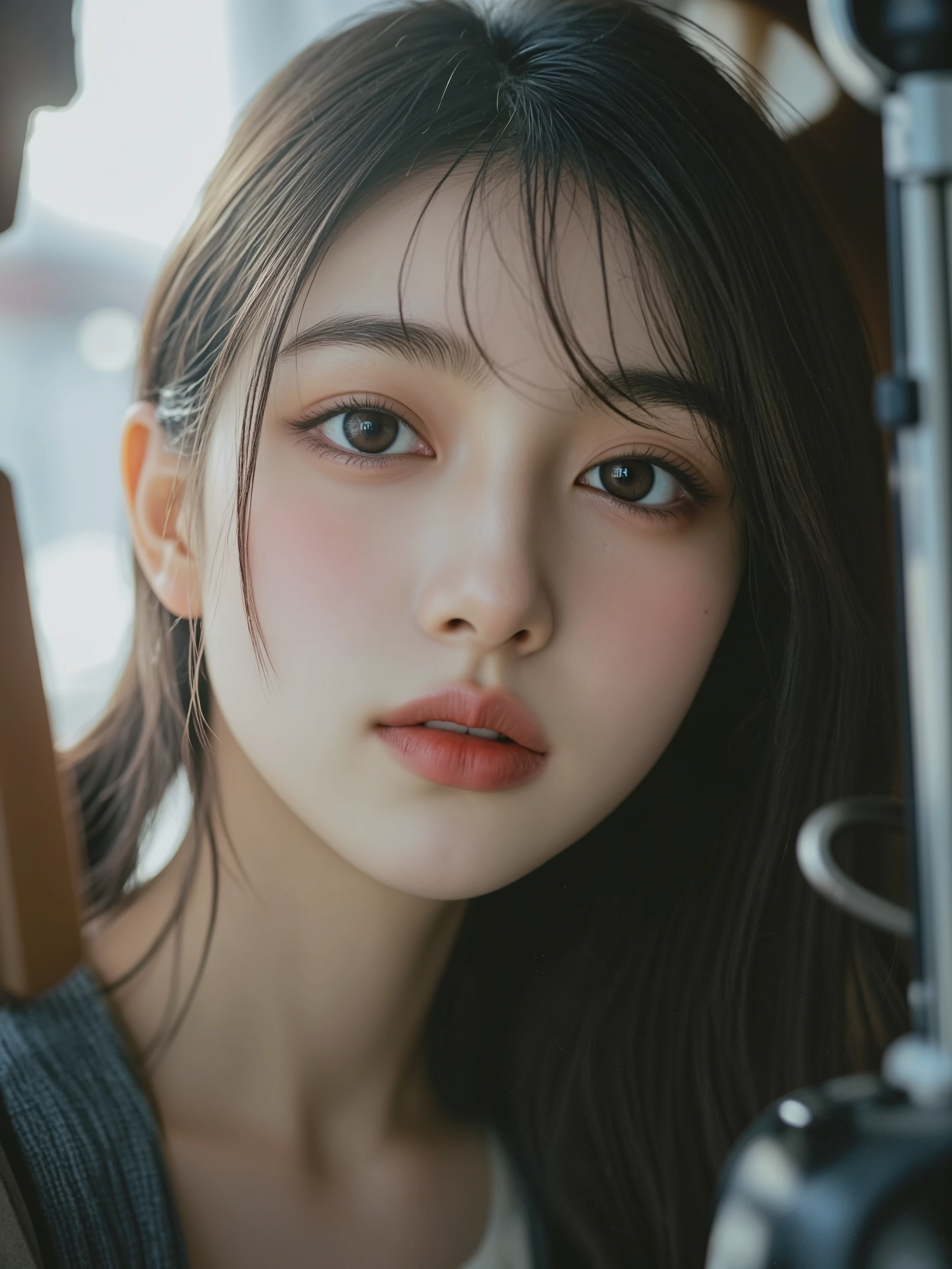 beautiful female mechanical repairman repairing a maid android,High Quality,Fine,realistic 3d rendering,Professional,high contrast,Deep Focus,bokeh effect,clear expression ,Careful handling,woman wearing work clothes,metal texture,The lighting is beautiful,The atmosphere of the scene is good,EXCELLENT TECHNOLOGY,FINE DETAILS,Quality Like a Picture