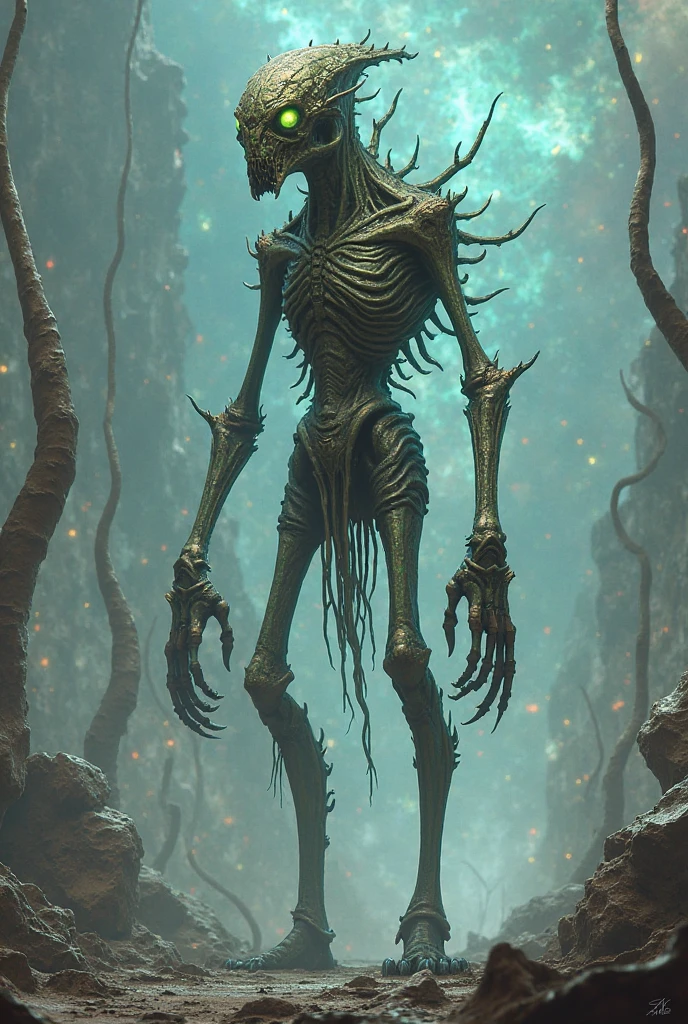 (samdoesarts:1.3), Nbinkupunk, article, Terrible Technological Organism Mutations ( skeleton), portrait , backlit, Abstract, Painting, illustrated by famous artists, Mysterious, liquid, Abstract, Masterpiece, high definition , best quality , best quality , Realistic lighting, hyperdetail, Hyperrealism, colors, colorful, Social Wear