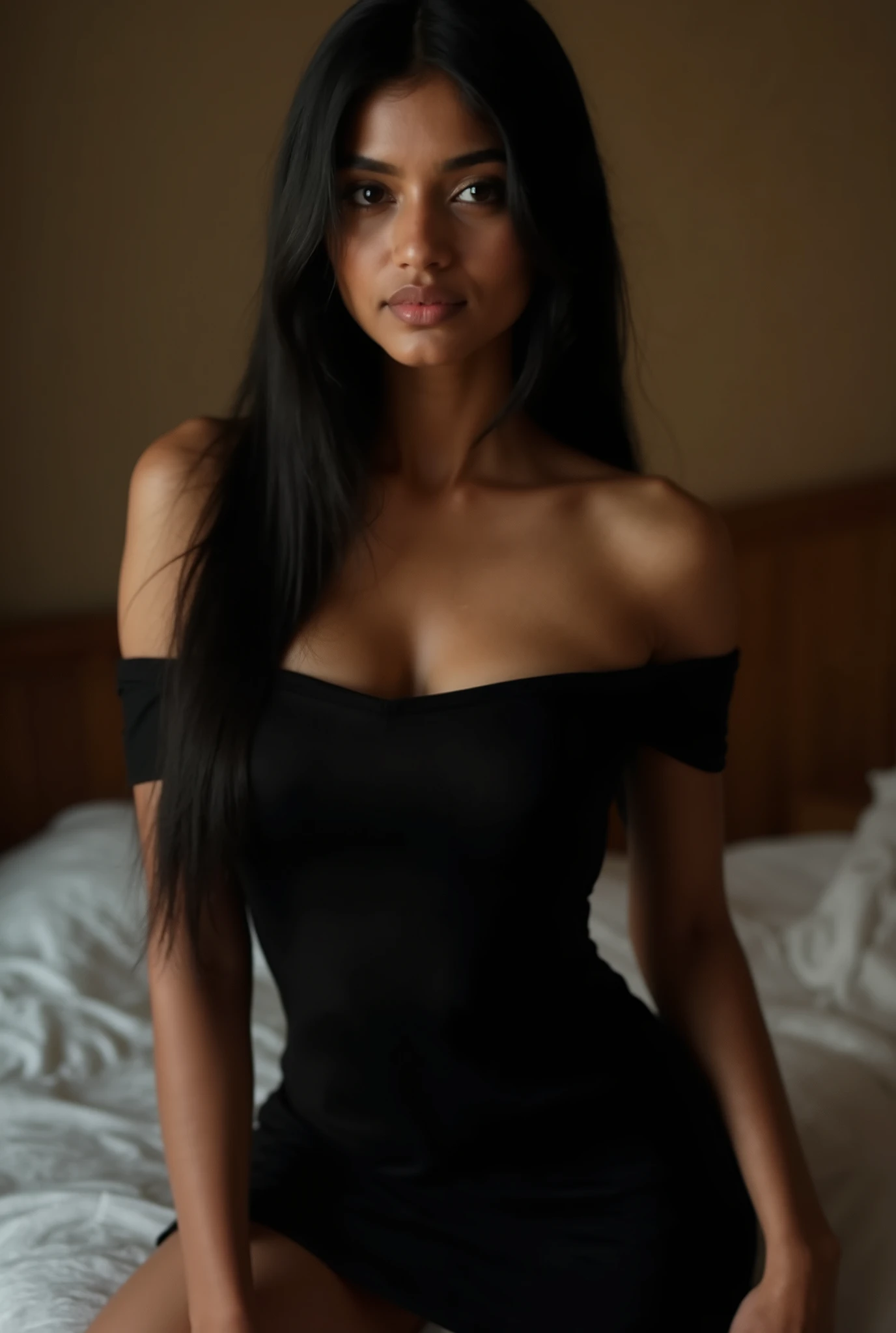 best quality, realistic, photo like, under age of 15, a young black african American girl, extremely beautiful girl face, smooth skin, chest, medium tits, abdomen, extremely beautiful, seductive, enjoy, revealing e-girl clothing, no shirt, ((cum on her:1.2))