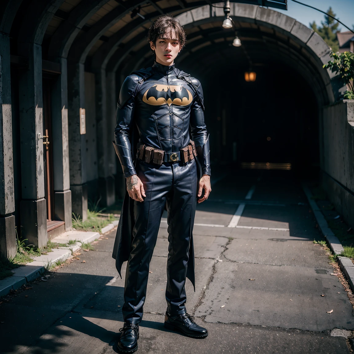 realistic wallpaper valentino rossi wallpaper, valentino rossi as batman, valentino rossi as batman, valentino rossi as batman, valentino rossi as batman (valentino rossi, valentino rossi from yamaha motogp, portrait of valentino rossi from yamaha motogp, from motogp, motogp artstyle, inspired by michelangelo, valentino rossi wallpaper!, michelangelo style, fan art, michelangelo style, valentino rossi as batman, valentino rossi as batman, hq artwork, full length shot , leg , thighs , hips , sexy , NSFW, eroticism , bare thighs , handsome boy