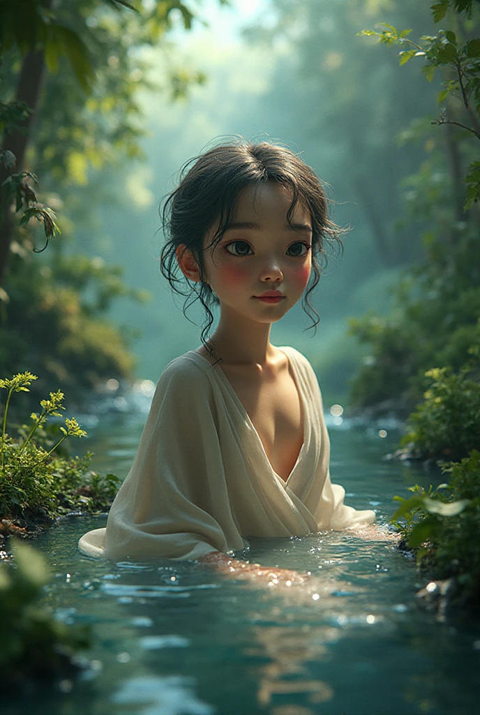 Create a GIRL with a towel