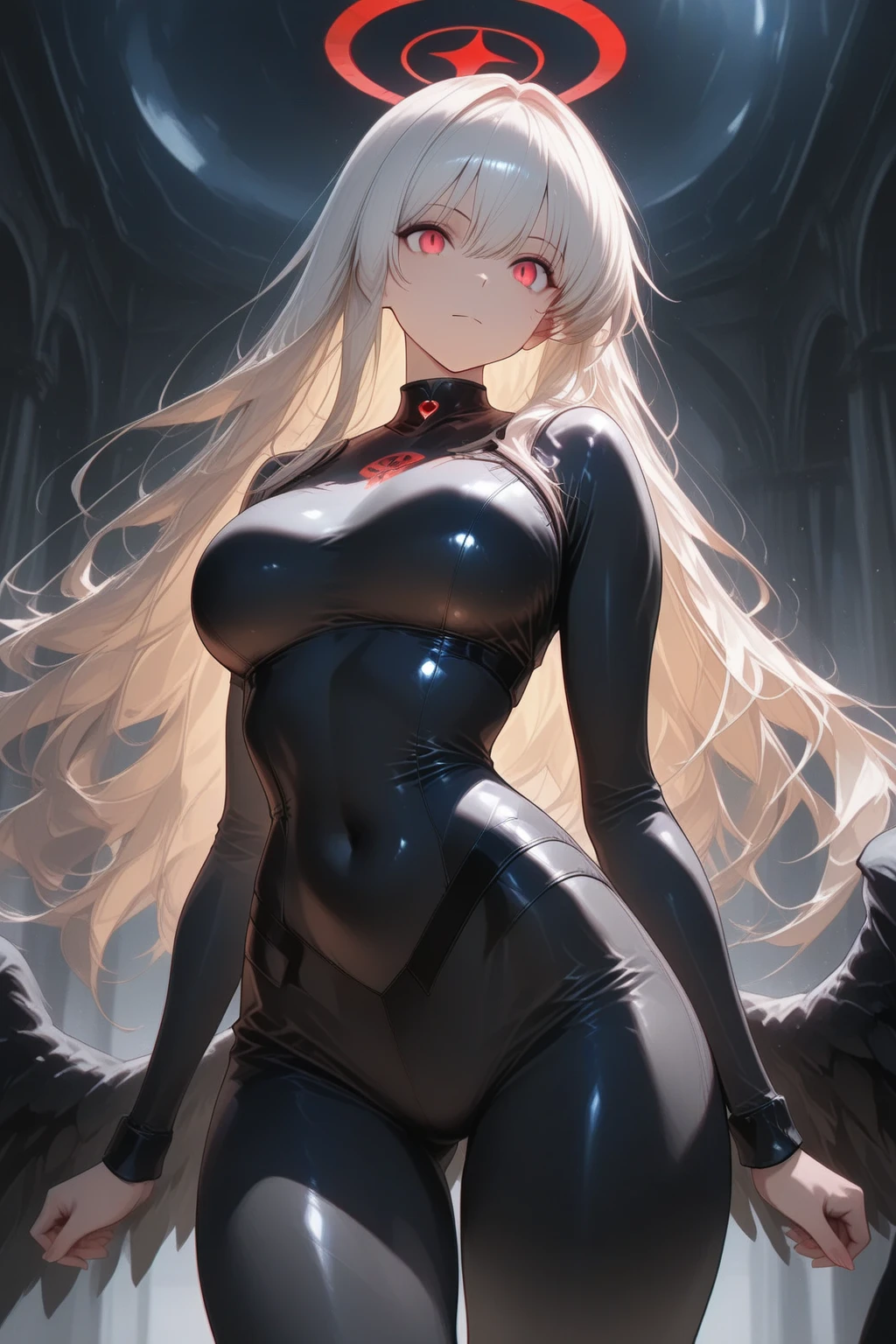 Beautiful girl
Beautiful bodystocking latex
Light Silver Hair、Fox ears、smile Masterpiece Night Magic sexy, extremely beautiful 22歳 Big Breasts Beautiful Eyeagical gentle lighting beautiful hip, cowboy shot simple background. High-definition depiction, Realistic, 8k, Unity, wide shot, light smile, Beautiful and clearly painted, explosion, beautiful Countless rays of light falling down, swirling light, big explosion background, one arm up over head, Intense light is emitted from the magic circle in front of the girl.